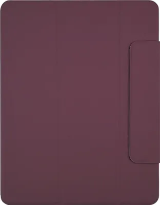 Productafbeelding van Pomologic BookCover hoesje iPad Pro 13" (M4-M5) – Super slanke cover – Magnetische bescherming voor- en achterkant – Lichtgewicht ontwerp - Rood