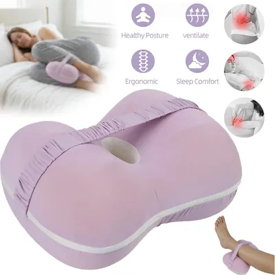 Produktbild von Seitenschläferkissen Orthopädisches Kissen Bein-Kissen Memory Foam Kniekissen