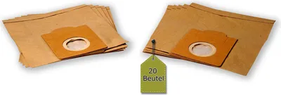 Produktbild von 20 Staubsaugerbeutel ähnlich SWIRL F 98 + 4 Mikro-Filter + 4 Motor-Filter