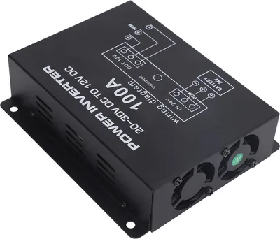 Obrázok produktu pre DC 24 V na 12 V redukčný menič napätia s reguláciou teploty pre osobné vozidlá RVS SUVS autobusy 100A