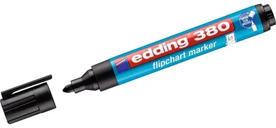 Produktbild von Edding 380, 1 Stück(e), Schwarz, Gemusterte Spitze, Kunststoff, Rund, 1,5 mm