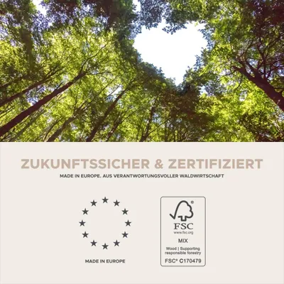 Produktbild von Waschbeckenunterschrank Lambada | mit Schubkästen | weiß Hochglanz / Sonoma Eiche