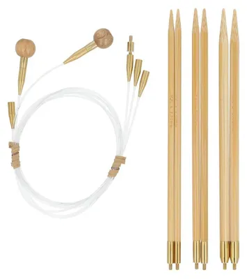 Produktbild von Austauschbare Rundstricknadel-Set, Größe M, hochwertige Qualität