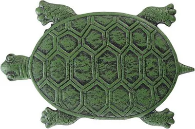 Produktbild von Gartenstein Schildkrötenform Dekorativ - Grüne Gießereimodell