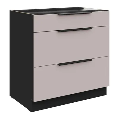 Produktbild von Unterschrank Arona Cashmere 80 D 3S BB