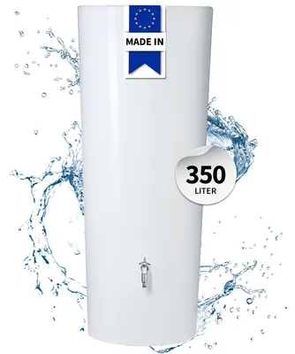 Productafbeelding van GARANTIA COLOR 2in1 regenwatertank 350 L coco incl. plantschaal