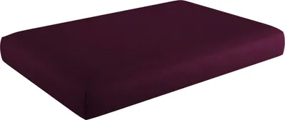 Produktbild von sunnypillow Palettenkissen mit abnehmbarem Bezug Sitzkissen 120x80x15cm Violett
