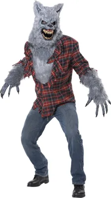 Produktbild von Verwandelter Werwolf Kostüm Größe: L-XL