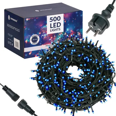 Obrázok produktu pre LED svetelný reťazec – 41,5 m, 500 LED diód, IP44, modrý