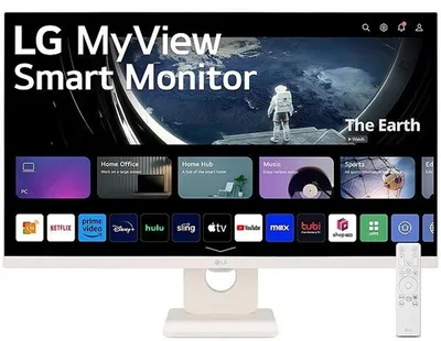 Produktbild von LG 27U511SA-W, 68,6 cm (27"), 1920 x 1080 Pixel, Full HD, OLED, 5 ms, Weiß
