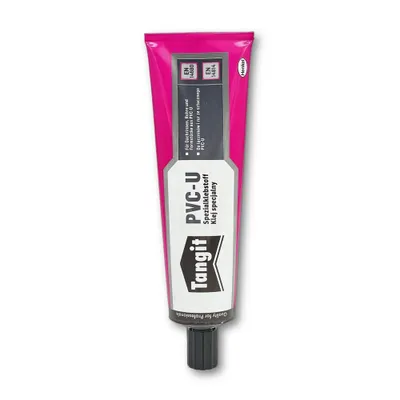 Produktbild von Tangit PVC-U Spezial Klebstoff für Rohrverbindung bei Druck- und Abwasserleitungen 125g - 1st