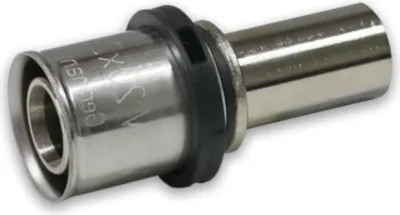 Produktbild von Pressfitting Rohr-Übergang auf Kupferrohr 20 x 2 - 22 mm vernickelt