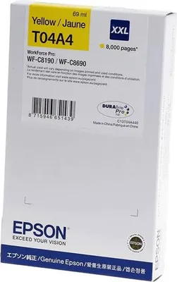 Produktbild von Epson C13T04A44N, Gelb, 1 Stück(e), Einzelpackung