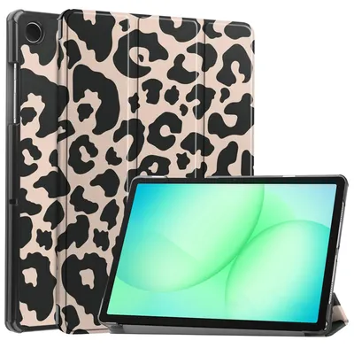 Produktbild von imoshion Design Trifold Klaphülle Samsung Galaxy Tab A11 Plus - Leopard