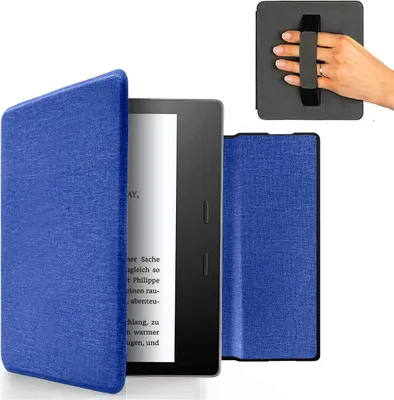 Produktbild von Hülle Kindle Oasis 10 9 Gen CW24WI S8IN4O 2019-2017 Flip Case Dunkelblau
