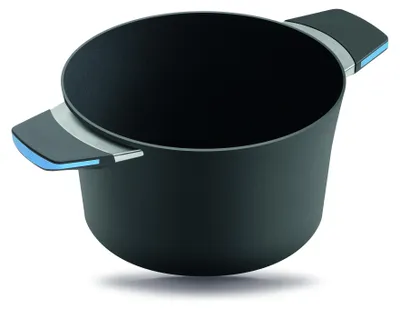 Obrázok produktu pre Gastrolux Squalit indukčný hrniec vrátane pokrievky - 4,0 l - 20 cm - svetlomodrý 37400A