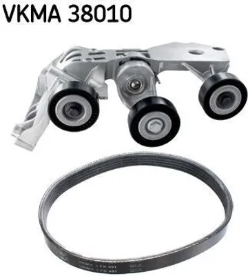 Produktbild von SKF VKMA 38010 Keilrippenriemensatz passend für MERCEDES-BENZ A-Klasse (W168)