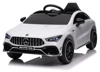 Produktbild von Mercedes CLA45 AMG - Kinder Elektroauto - 12V - mit Fernbedienung - Weiss