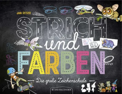 Produktbild von Strich und Farben - Die große Zeichenschule