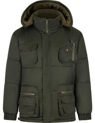 Productafbeelding van Winterjas Ronneby, herenmodel, kleur: olijfgroen, maat: L