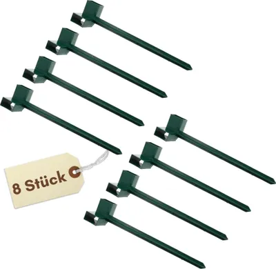 Produktbild von 2er Set Eckverbindungen 8 Stück für Frühbeet Holzverbinder Beetecken Frühbeet Eckverbinder für Holzlatten Beet Eckpfeiler Beetumrandung Verbindungsstücke Halter