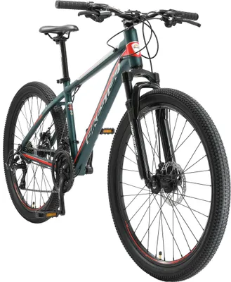 Produktbild von BIKESTAR Alu Mountainbike 26 Zoll | 21 Gang Hardtail Sport MTB 16 Zoll Rahmen Scheibenbremse Federgabel | Grün