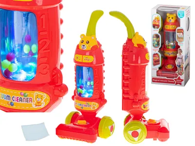 Obrázek produktu pro Interaktivní dětský vysavač se zvukem maliny