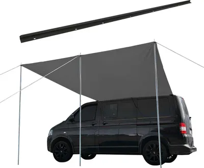Produktbild von Sonnensegel Kederschiene & Markise Vorzelt Satz für VW T5 T6 ab 2003 L2 Langer
