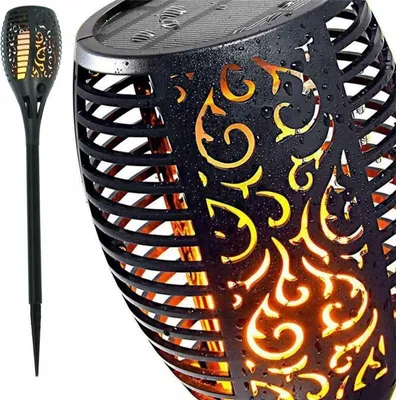 Obrázok produktu pre Svietidlo LED solárna lampa záhradný plameň 78 cm