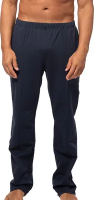 Image de hajo Herren Kurhose - Jogginghose, Homewear, stay fresh, Stretch Coton-Mix, uni Blau XL