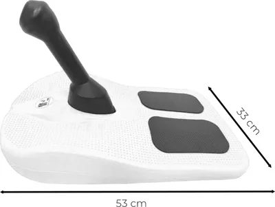Produktbild von Aga Kinder Schlitten DS494 Rot, Stabile Bob-Kinderschlitten aus Kunststoff, stabiler Griff, schöne und hochwertige Schneeschlitten, Bobs für Kinder