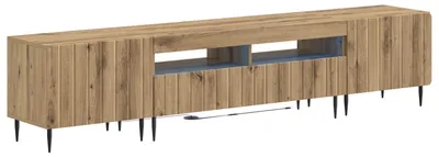 Produktbild von vidaXL 5-teiliges LED TV Schrank Artisan-Eiche Holzwerkstoff