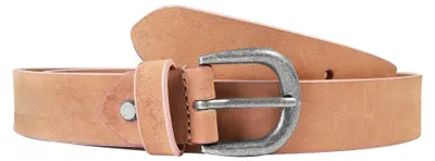 Produktbild von Leonardo Verrelli Damen Gürtel LV0139 75 cm - 135 cm (Bundweite) in Hellbraun aus 100% Echtleder, kürzbar, Damengürtel