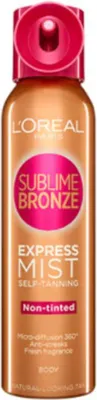 Image de L'Oréal Paris Sublime Bronze Express Mist Brume autobronzante Pour le corps - 150 ml