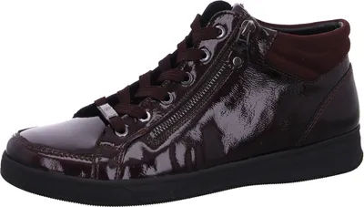 Produktbild von Ara Sneaker ROM-ST-HIGH-SOFT, Lack/Brush, Rot, Damen