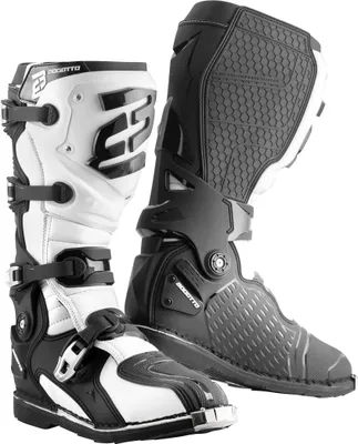 Produktbild von Bogotto MX-7 S Motocross Stiefel, schwarz/weiß, 43