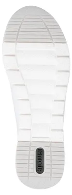 Produktbild von Remonte Damen Sneaker Leder Reißverschluss und Schnürung R6716, Größe:41 EU, Farbe:Weiß