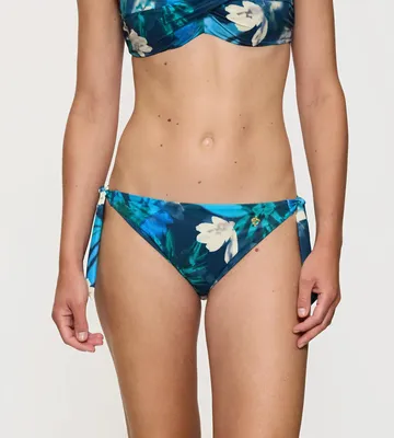Produktbild von Triumph Damen Bikini-Hose Summer Fleur Tai - TURQUOISE - DARK COMBINATION - Größe 44