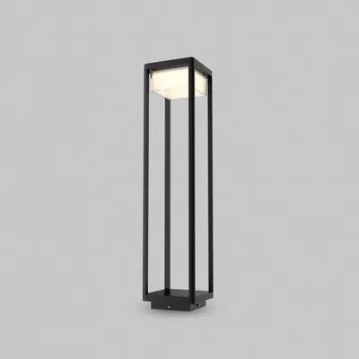 Immagine prodotto di Lampada da terra a LED, luce per esterni, alluminio, nero, H 80 cm