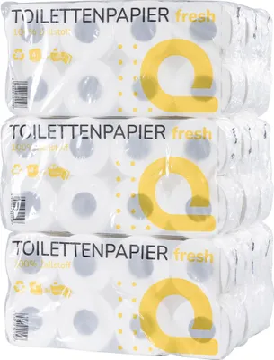 Produktbild von Tissue24 Toilettenpapier 4-lagig Zellstoff – 72 Rollen à 150 Blatt |  | Hochweiß | Premium-Komfort | Praxis, Hotel & Gastronomie