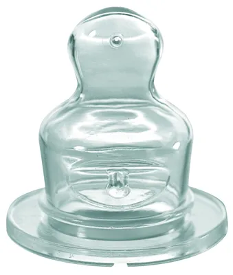 Immagine prodotto di Tettarella anti-coliche per latte, in silicone, taglia 2, adatta a partire dai 6 mesi (set da 2)