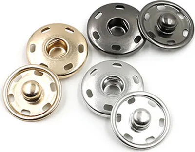 Produktbild von 50 Sets Knöpfe zum Annähen, Druckknöpfe, hochwertige Verarbeitung, große Druckknöpfe zum Annähen, Metall-Druckknöpfe, Verschlüsse