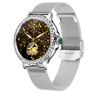 Produktbild von Smartwatch Damen Herren, Smart Watch für iPhone Android Handy, IP68 wasserdichte Smartwatch mit Blutsauerstoff/Herzfrequenz/Schlafüberwachung