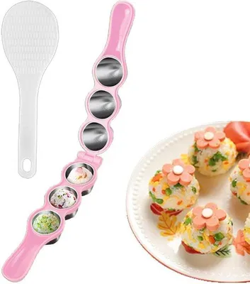 Imagen del producto de Sushi-Form - Molde para arroz - Preparación de sushi casera - Fabricado en acero inoxidable duradero