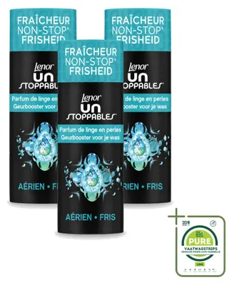 Produktbild von 3 x Lenor Unstoppables Wäscheparfüm Fresh - Großpackung - 3 Stücke
