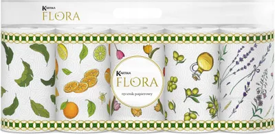 Obrázok produktu pre Papier toaletowy Kartika 3-warstwowy 20 rolek Flora