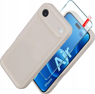 Obrázok produktu pre Silikónové puzdro iPhone Air CASE MATT + 9H SKLO