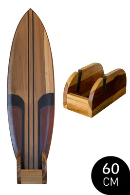 Produktbild von Tidez Boardständer – Surfbrett Ständer – Surfboard Ständer – Snowboard Ständer – 60 cm