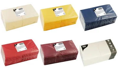 Produktbild von Papstar 82898, Rot, Seidenpapier, Einfarbig, 46 g/m², 240 mm, 240 mm