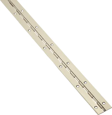 Produktbild von Stangenscharnier 1000 x 32 x 1,0 mm Edelstahloptik Klavierband Bandscharnier Türband von SOTECH